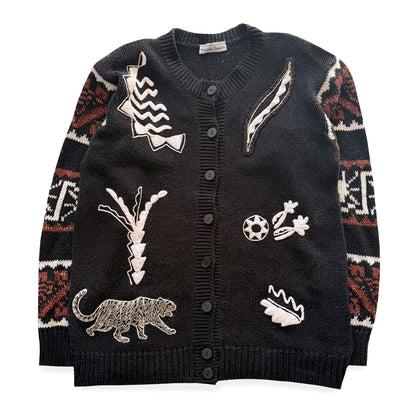 Vintage Italian Made, Safari Cardigan