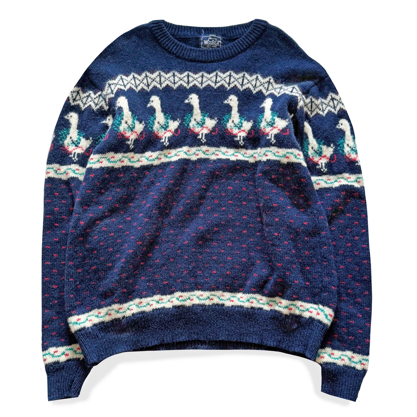 Vintage Woolrich, Festive Goose Sweater
