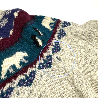 Vintage Woolrich, Polarbear & Penguin Wool Blend Sweater