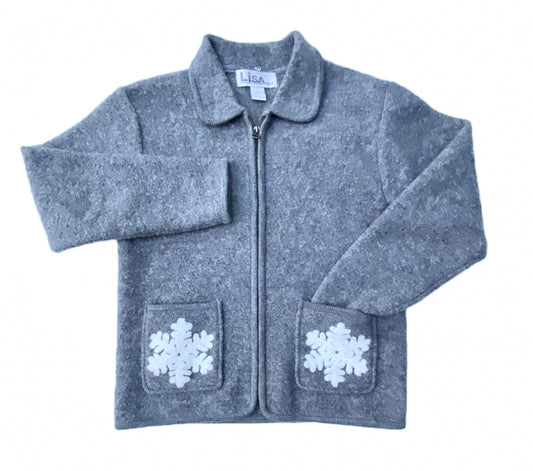 Vintage Lisa International, Wool Snowflake Sweater