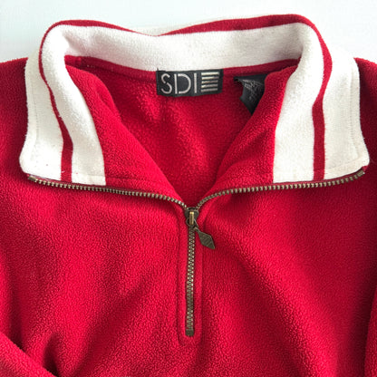 Vintage SDI, Forest City National Quarter Zip Sweater