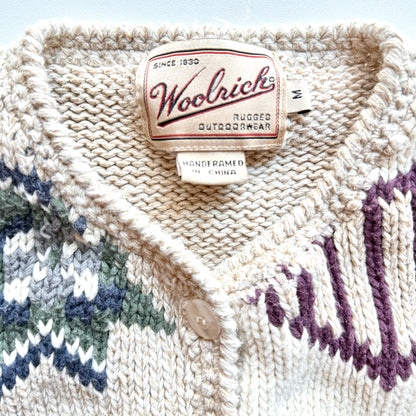 Vintage Woolrich, Hearts & Patchwork Cardigan