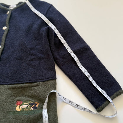 Vintage Eric Alexandre, Duck Wool Cardigan