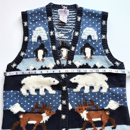 Vintage PBJ, Winter Wonderland Vest