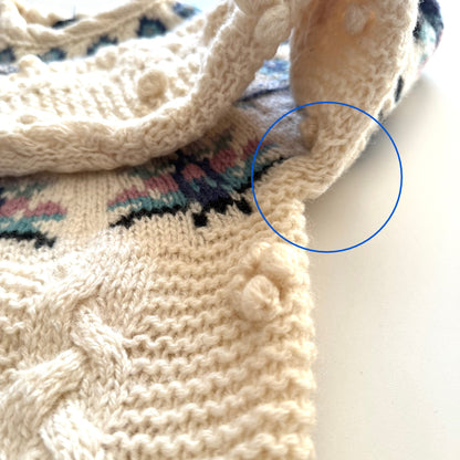 Vintage Woolrich, Pompom Sweater