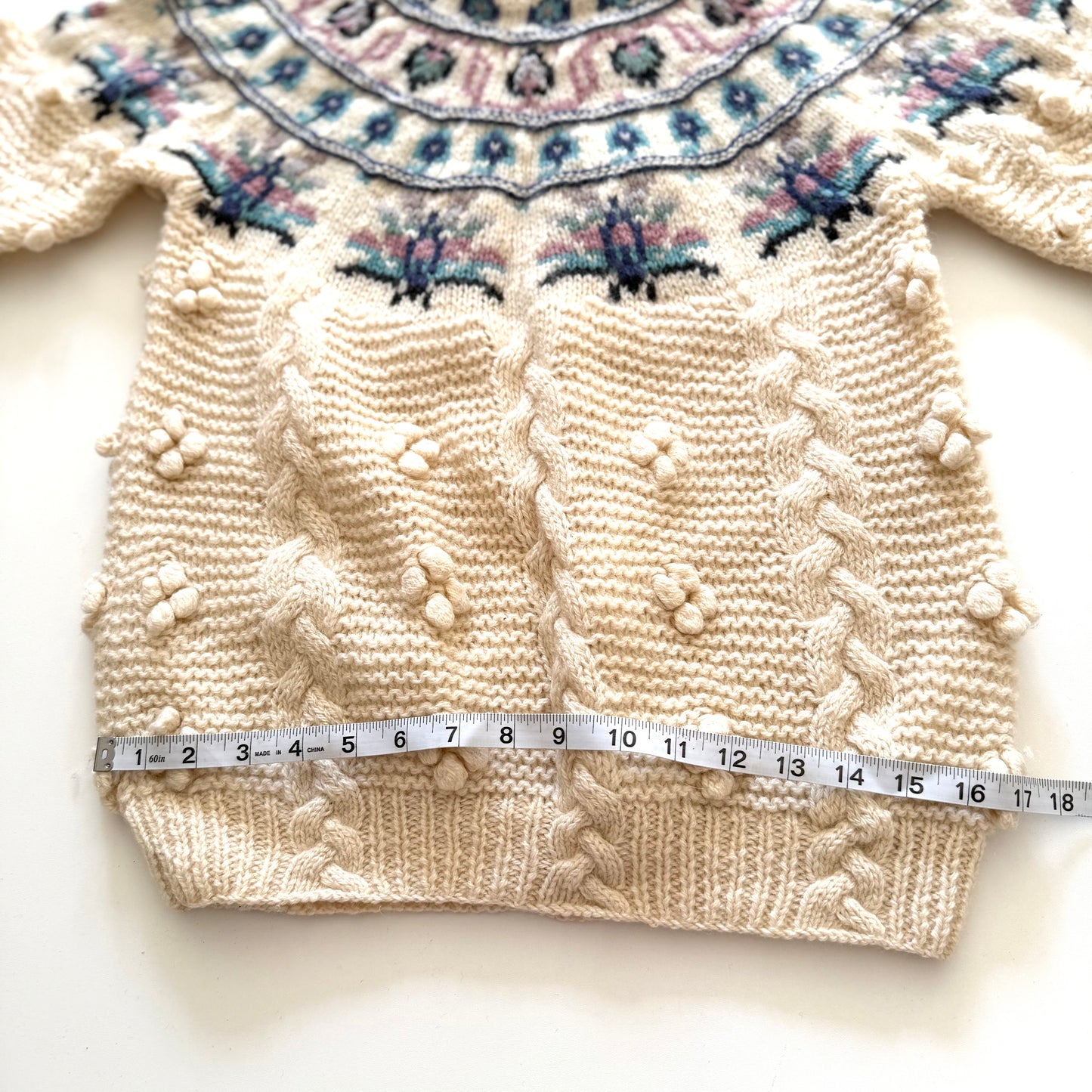 Vintage Woolrich, Pompom Sweater