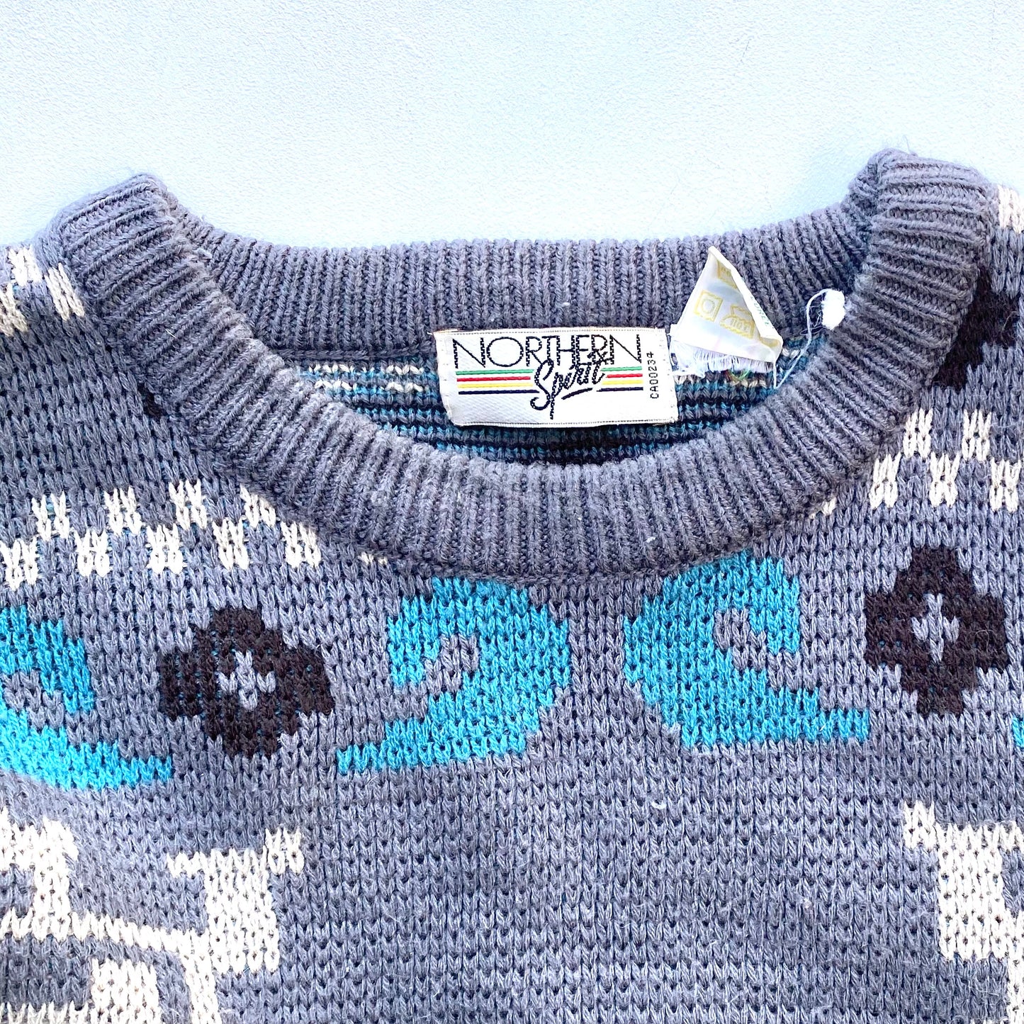 Vintage Northern Spirit Holiday Sweater - M