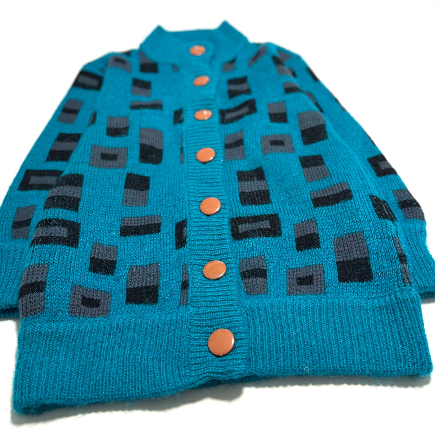 Vintage Via Frascatti, Long Button Up Cardigan