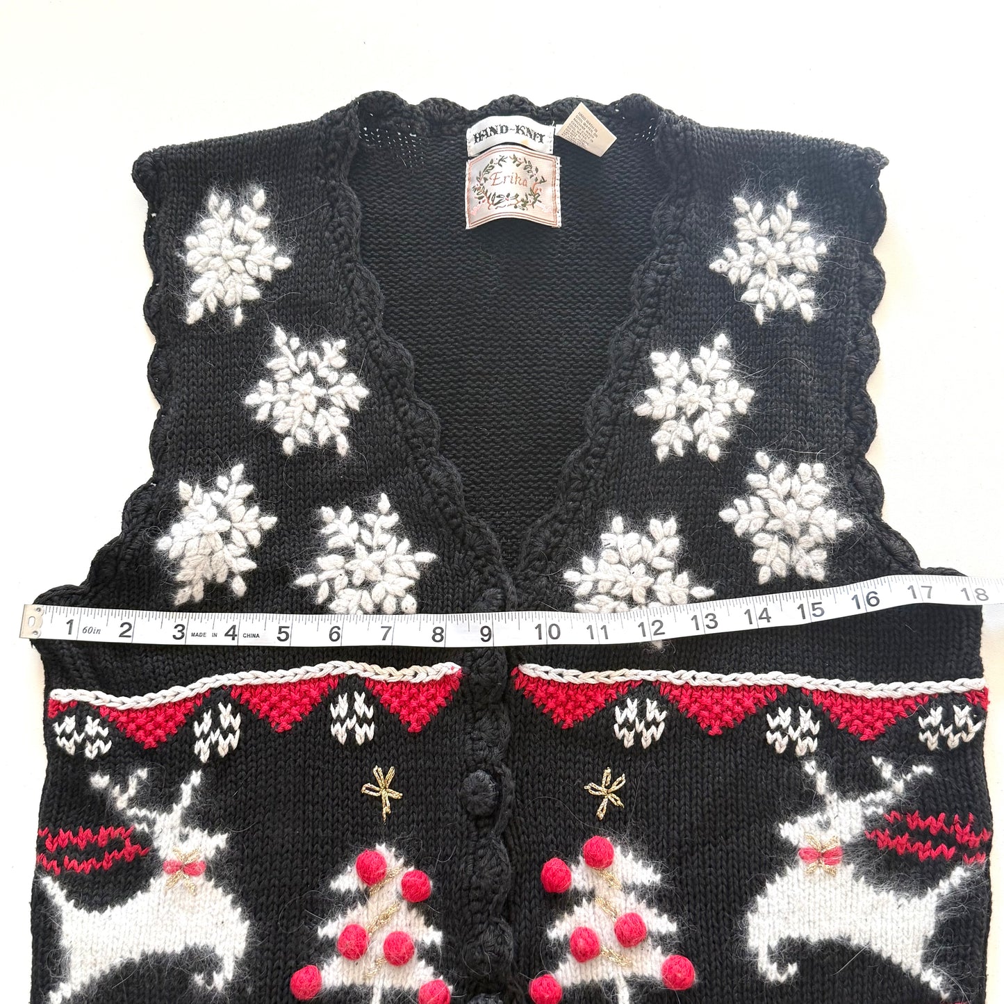 Vintage Erika, Christmas Vest