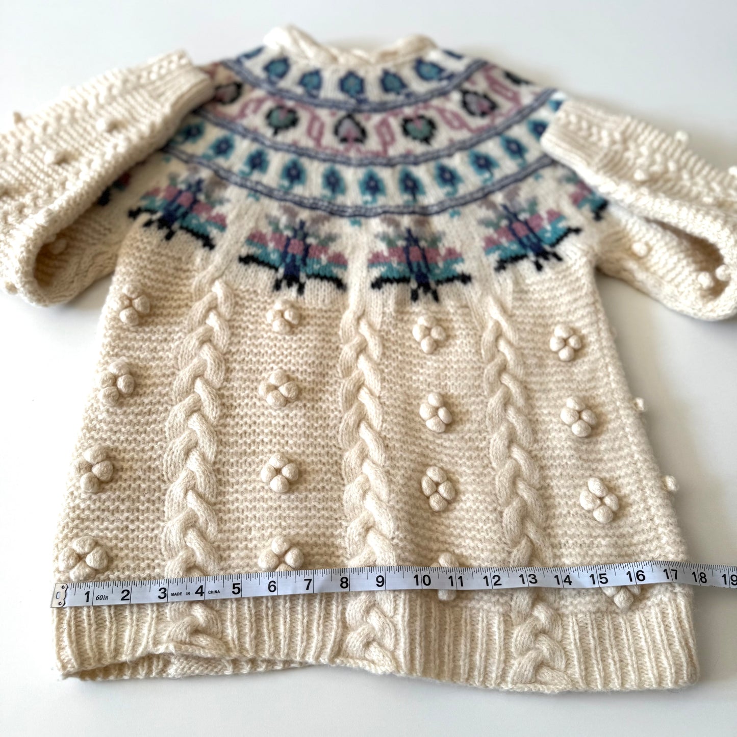 Vintage Woolrich, Pompom Sweater
