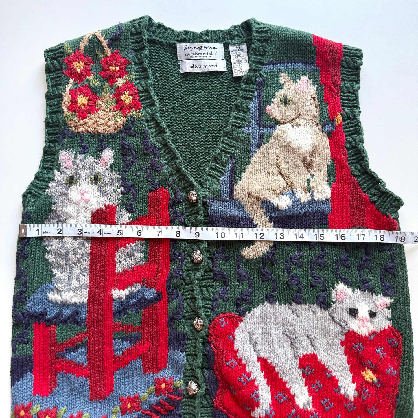 Vintage Northern Isles, Cat Vest