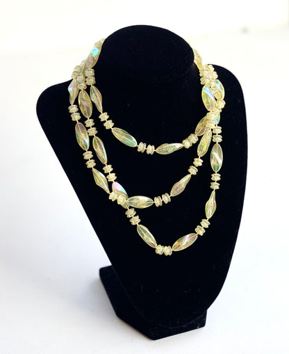 Yellow Secondhand Beaded Necklace