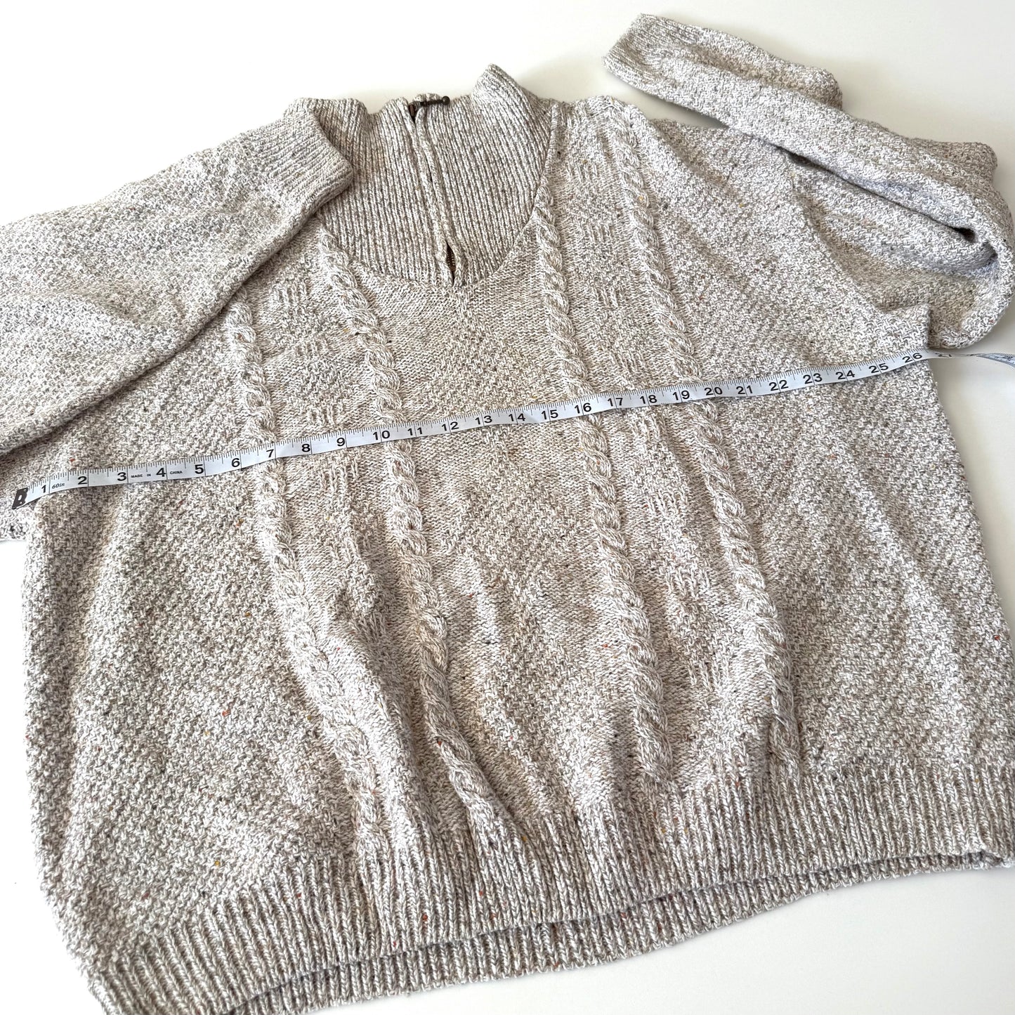 Vintage R&R, Quarter Zip Sweater