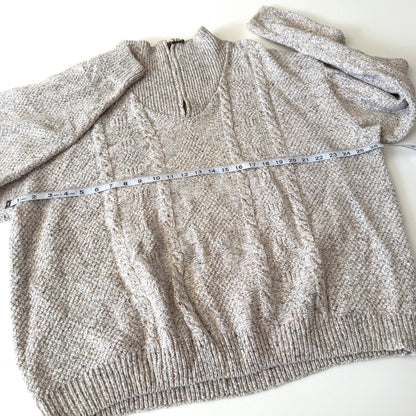 Vintage R&R, Quarter Zip Sweater