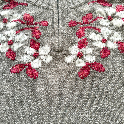 Secondhand Northern Reflections, Quarter Zip Sweater