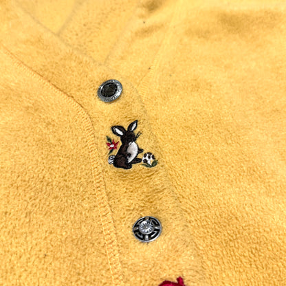 Vintage Cap Nord, Bunny, Squirrel, and Mushroom Vest