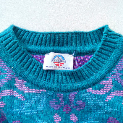 Vintage Verbier Wool Blend Sweater