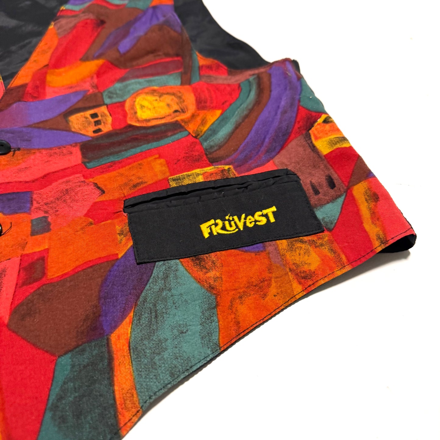 Vintage Moxy Fruvous, 1980's Style Vest