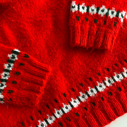 Secondhand Handmade Holiday Sweater