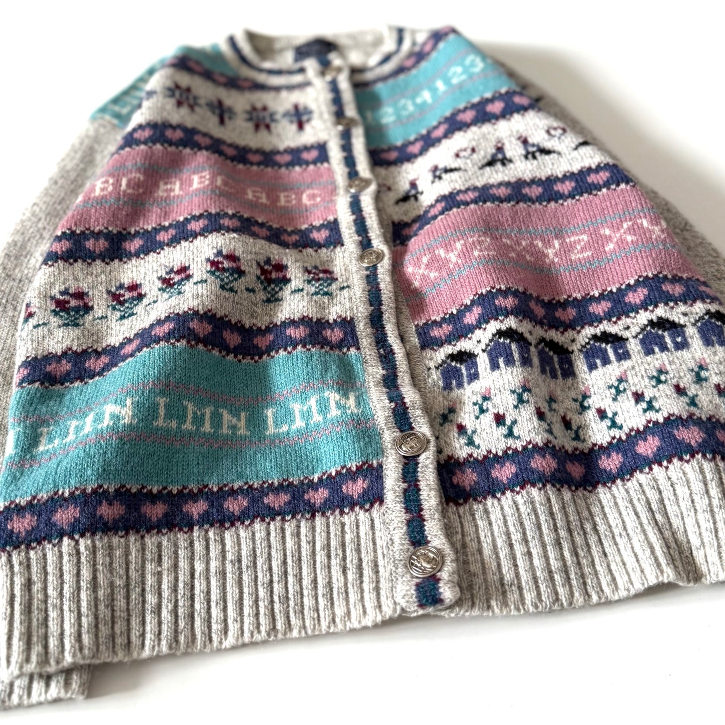 Vintage Woolrich, Wool Blend Spring Cardigan
