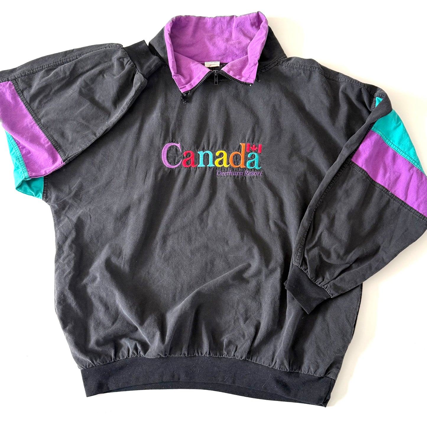 Vintage Colour Block Light Weight Jacket