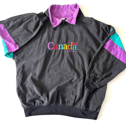 Vintage Colour Block Light Weight Jacket