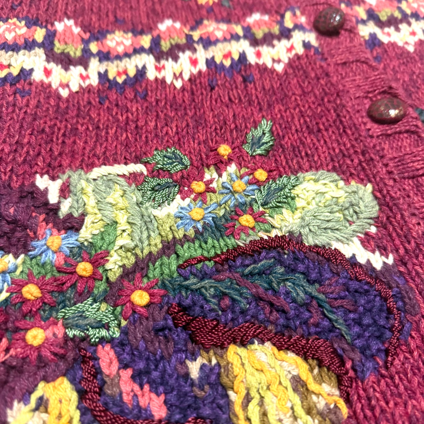Vintage Heirloom Collectibles, Thanksgiving Autumn Cardigan