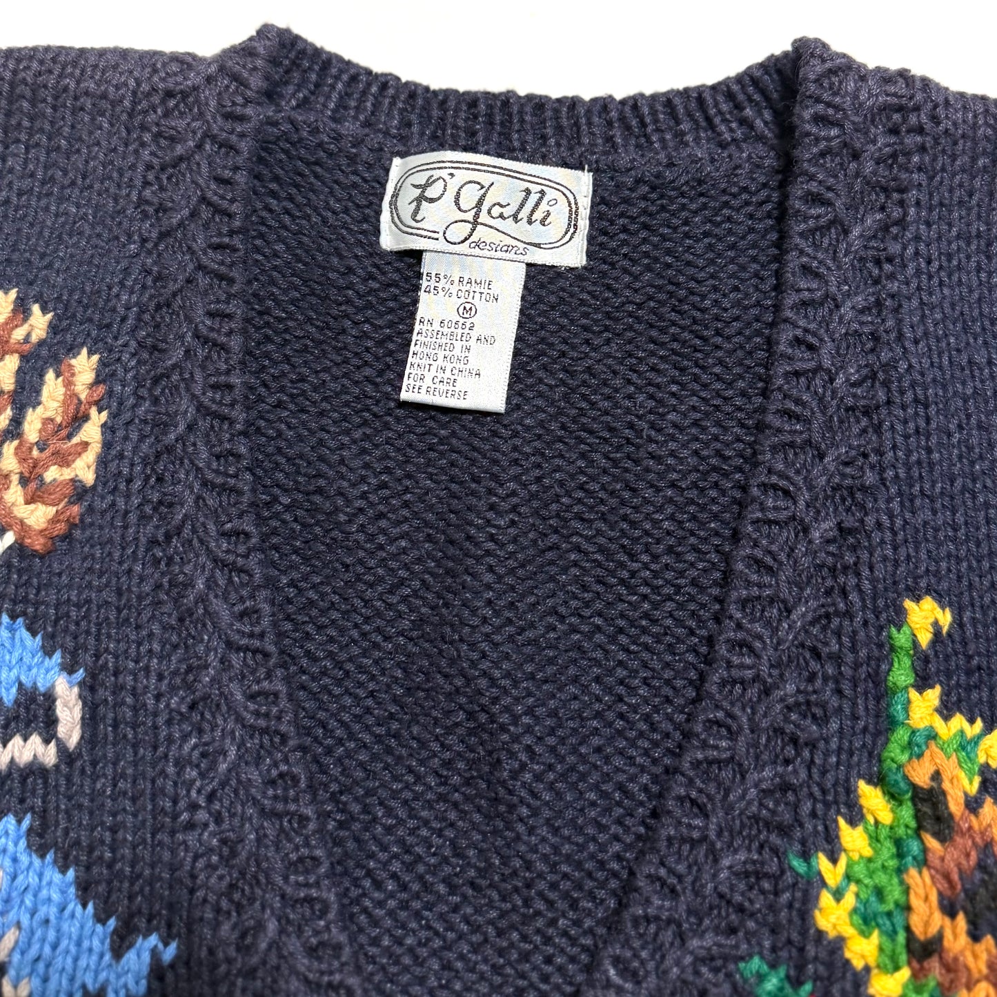 Vintage P'Galli, Autumn Harvest and Squirrel Vest