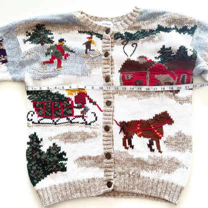 Vintage Northern Treasures, Winter Cardigan
