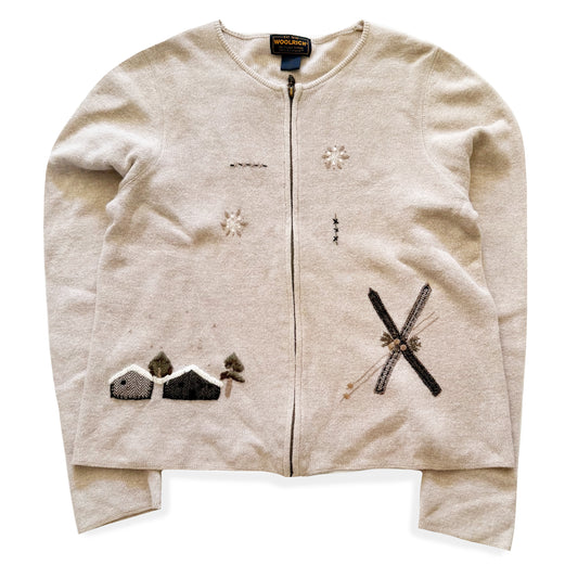 Secondhand Woolrich, Winter Holiday Cardigan