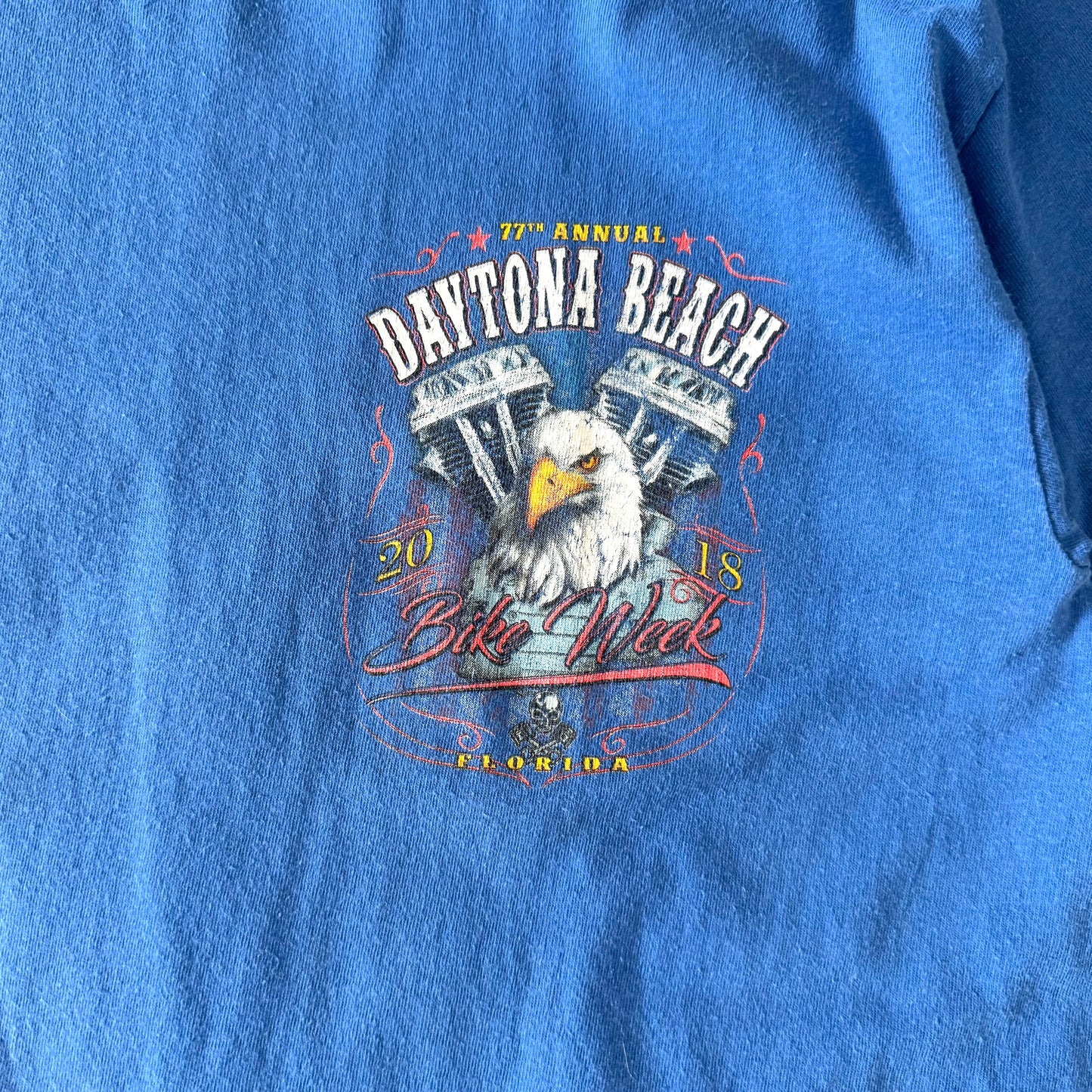 Secondhand Daytona Beach, 77th Annual Bike Week T-Shirt