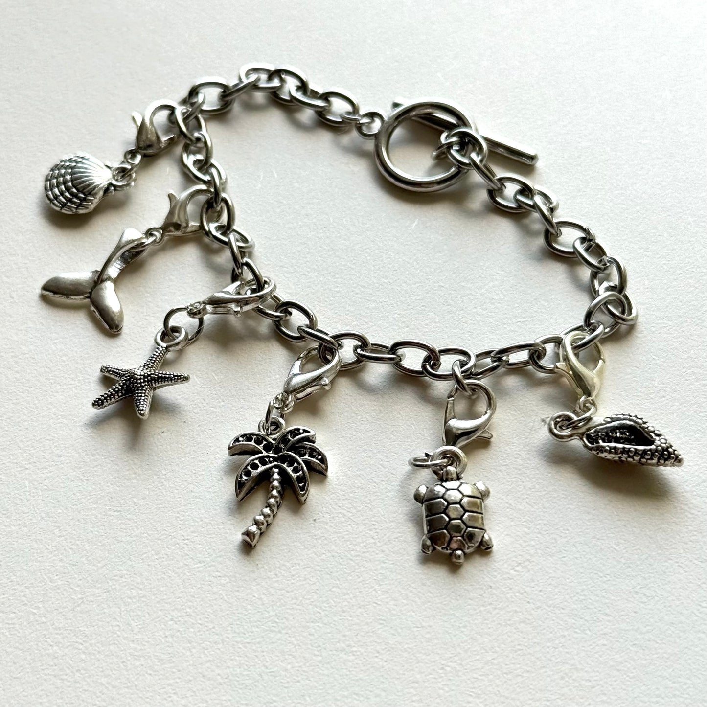 Handmade Y2K Style Sea Charm Bracelet