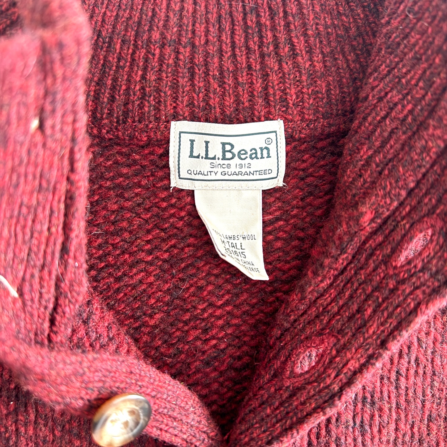 Secondhand L.L. Bean, Wool Sweater