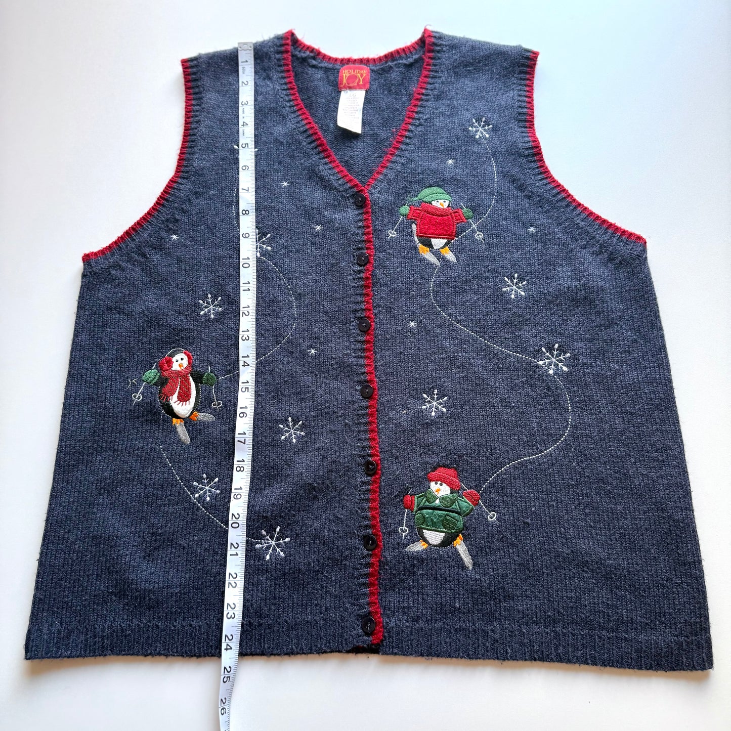 Secondhand Holiday Joy, Penguin Vest
