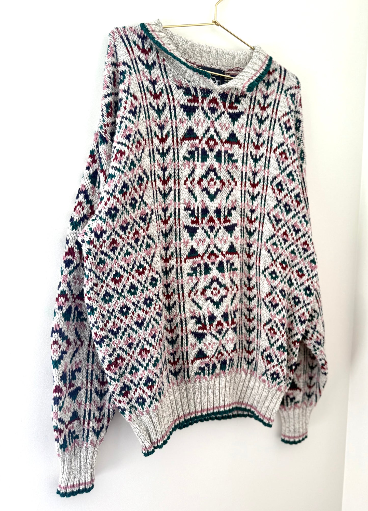 Vintage Woolrich, Geometric Aztec Sweater