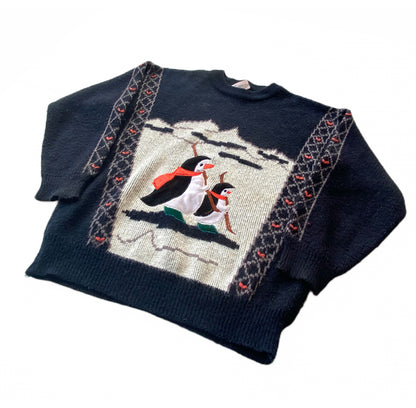 Vintage Snatch Penguin Sweater