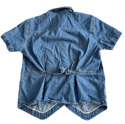 Vintage Lauren Brooke, Embroidered Denim Button Down Shirt