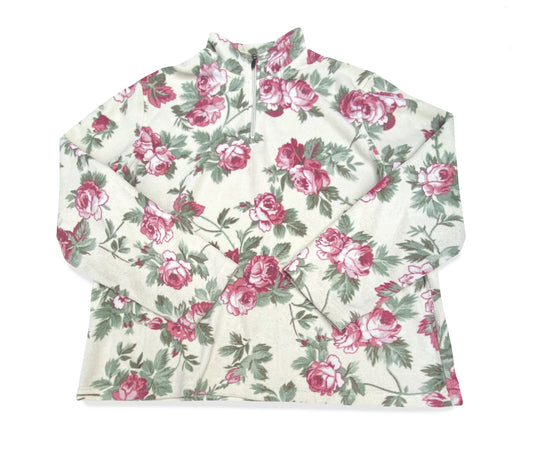 Secondhand Northern Reflections, Floral Q-Zip Sweater