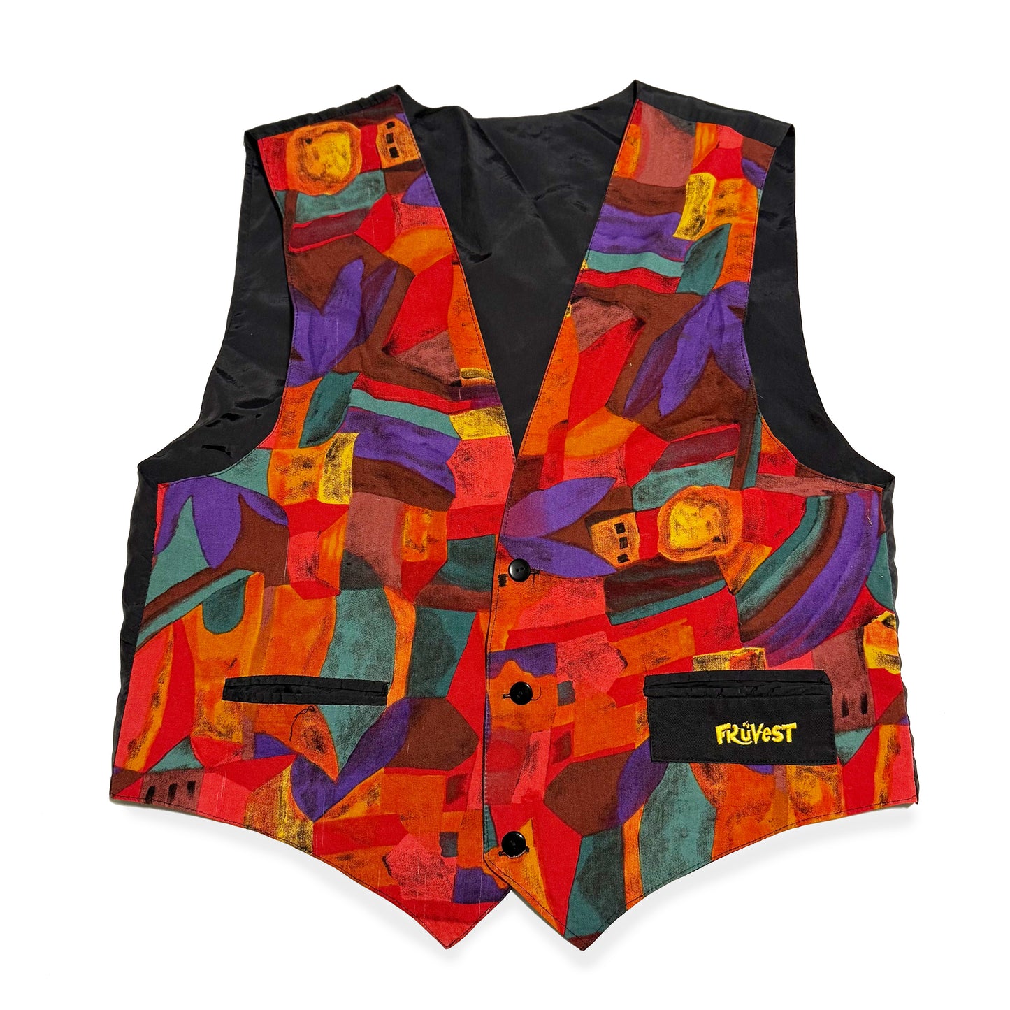 Vintage Moxy Fruvous, 1980's Style Vest