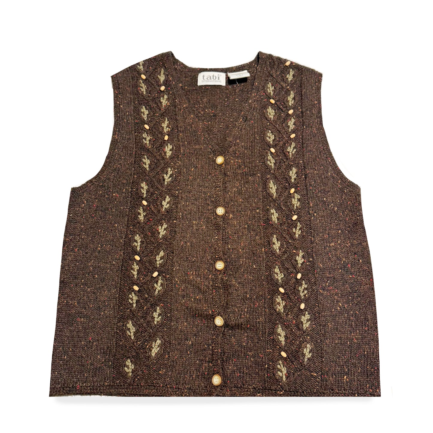 Vintage Tabi International, Brown Vest
