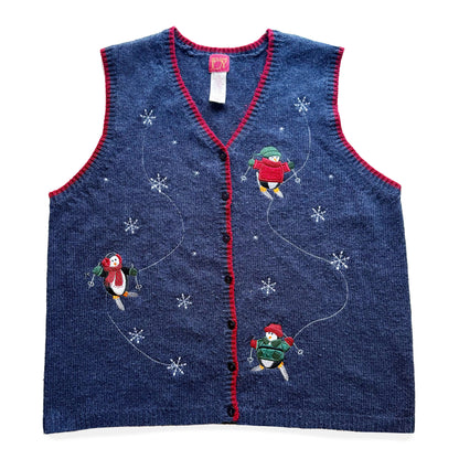 Secondhand Holiday Joy, Penguin Vest