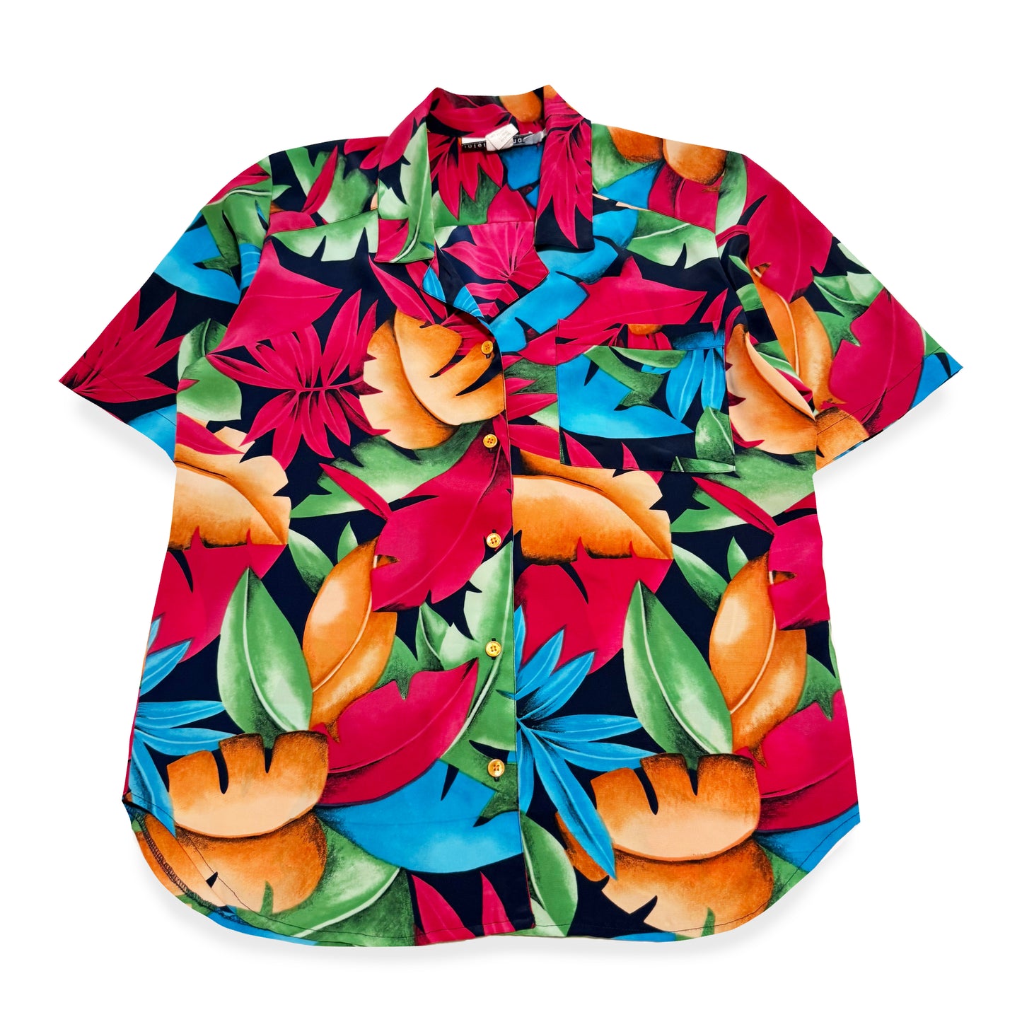 Vintage Collections Internationale, Tropical Button Down Shirt