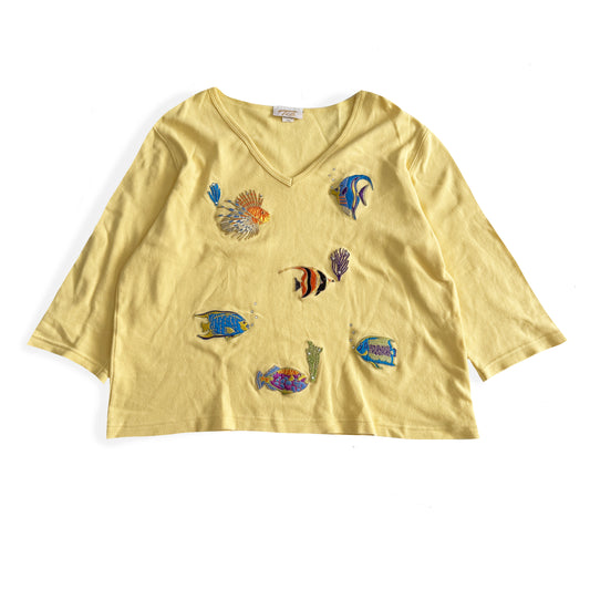 Vintage Tia, Fish Shirt