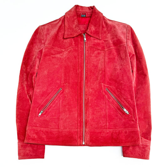 Secondhand Nauge, Leather Suede Jacket