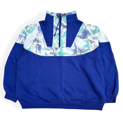 Vintage Gad-Abouts, 1980's Quarter Zip Sweatshirt