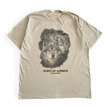 Secondhand Oceanic, North of Superior Canada Wolf T-Shirt