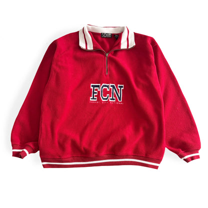 Vintage SDI, Forest City National Quarter Zip Sweater