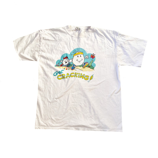 Vintage Get Cracking Running T-shirt