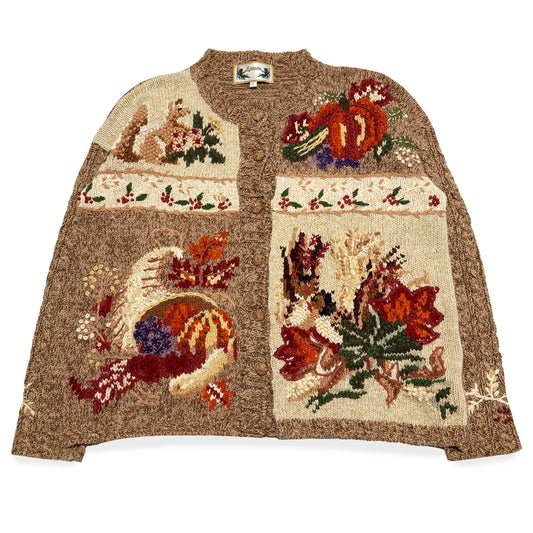 Vintage Episcia, Thanksgiving Cardigan