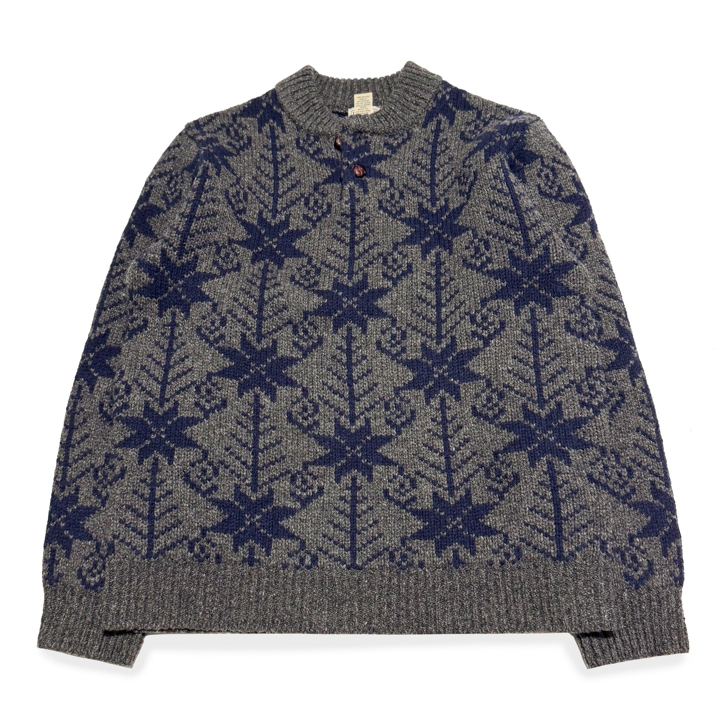 Secondhand L.L. Bean, Wool Snowflake Sweater